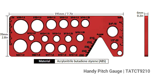 Handy Pitch Gauge